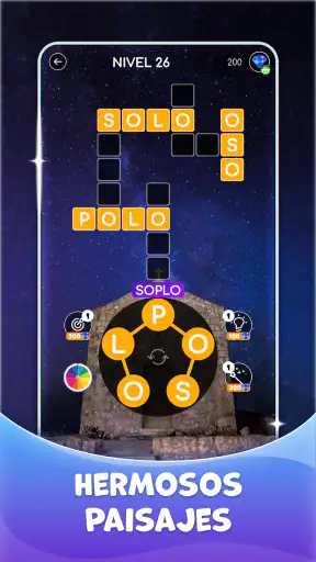 Puzzle de Palabras Relajante screenshot