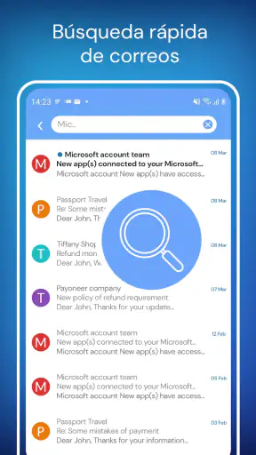Quick Mail: Organízate screenshot