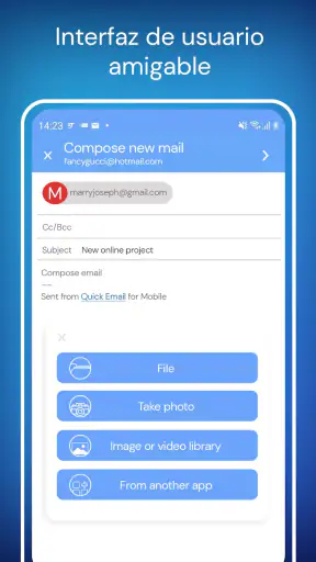 Quick Mail: Organízate screenshot