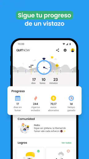 QuitNow: Dejar de fumar screenshot