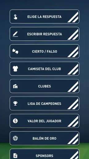 Quiz de jugador de fútbol screenshot
