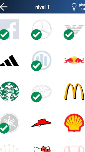 Quiz: Juego de logotipos screenshot