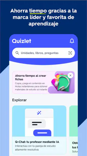 Quizlet: fichas creadas con IA screenshot