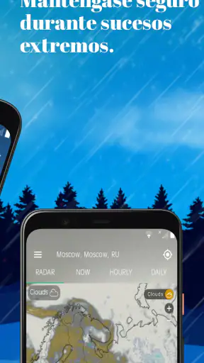 Radar climático: Forecast&Maps screenshot