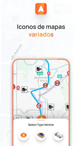 Radar, HUD, mapa, cámara screenshot