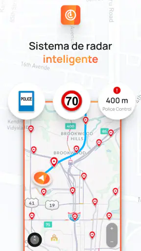 Radar, HUD, mapa, cámara screenshot