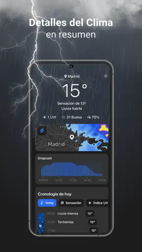 Radar Lluvia: Rainbow Weather screenshot