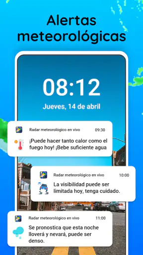 Radar meteorológico en vivo screenshot
