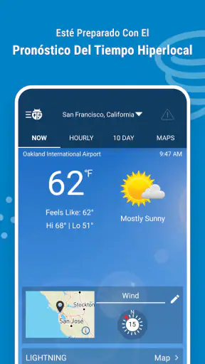 Radar por WeatherBug screenshot
