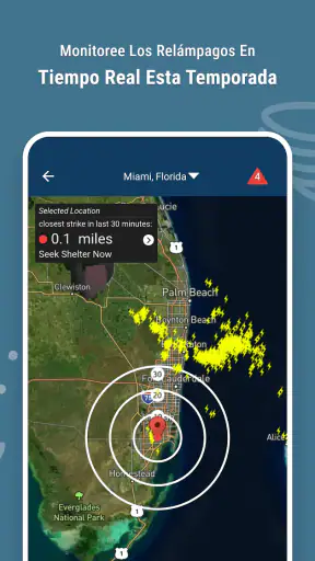Radar por WeatherBug screenshot