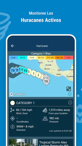Radar por WeatherBug screenshot