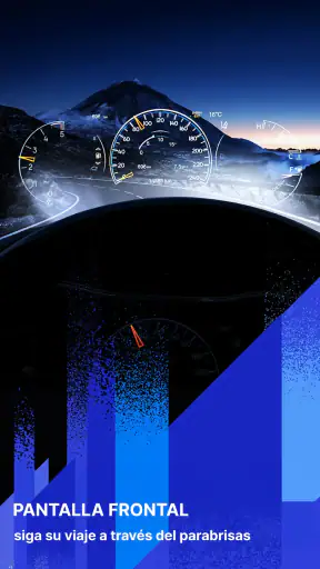 Radar, Velocímetro, GPS, HUD screenshot