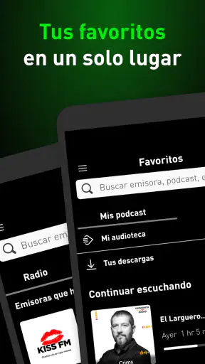 radio.es - radio y podcast screenshot