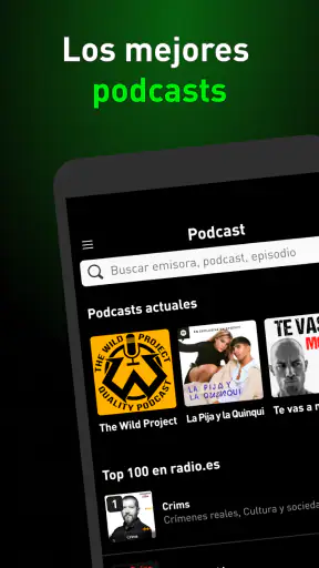 radio.es - radio y podcast screenshot