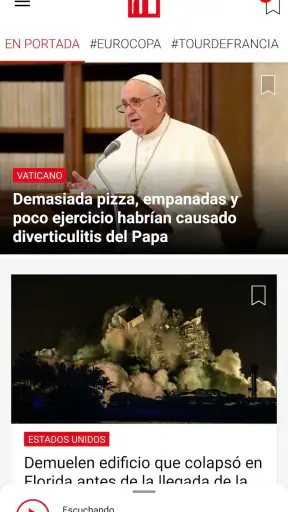 Radio France Internationale screenshot