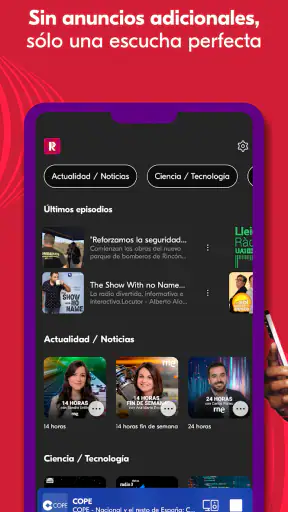 Radioplayer - Radio & Podcast screenshot