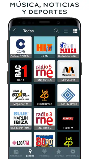Radios Españolas en directo FM screenshot