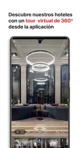 Radisson Hotels Reservas screenshot