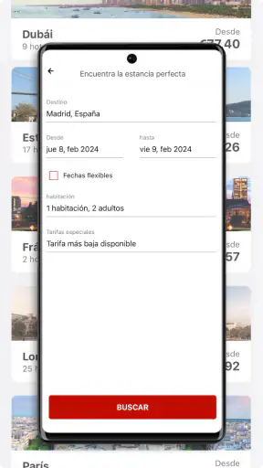 Radisson Hotels Reservas screenshot