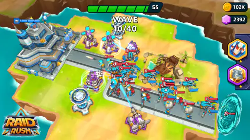 Raid Rush: Defensa de Torres screenshot