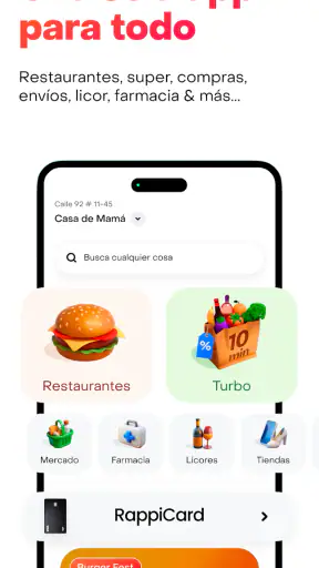 Rappi: Domicilos en minutos screenshot