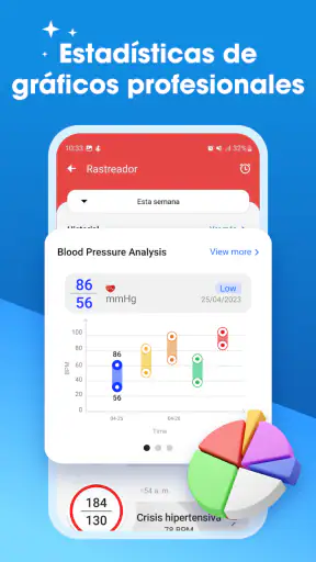 Rastreador de presión arterial screenshot