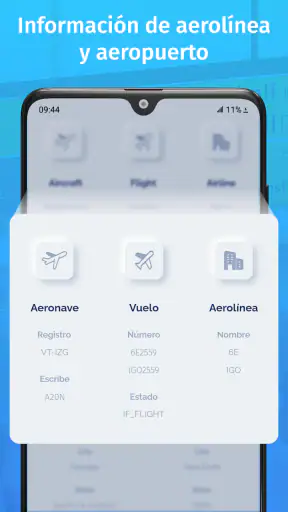 Rastreador vuelos vivo - radar screenshot