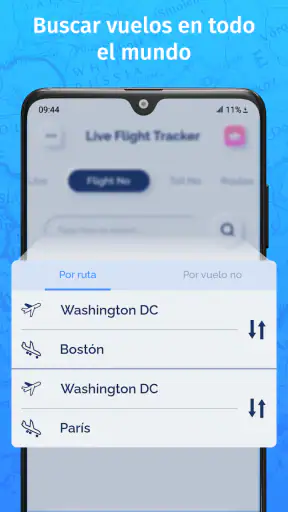 Rastreador vuelos vivo - radar screenshot