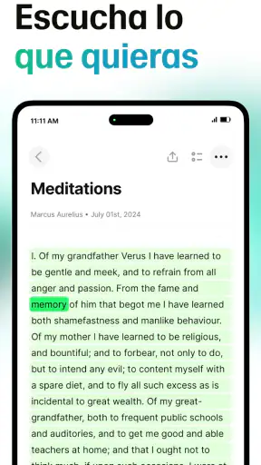 ElevenReader - Texto A Voz screenshot
