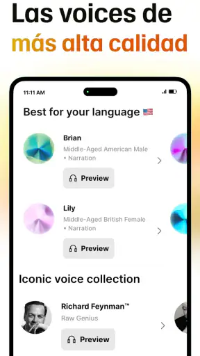 ElevenReader - Texto A Voz screenshot