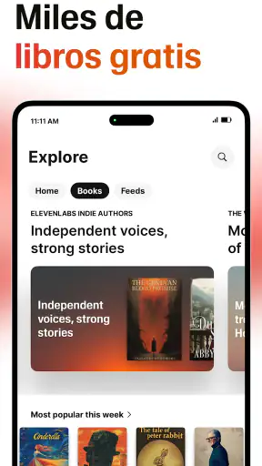 ElevenReader - Texto A Voz screenshot