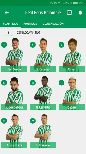 Real Betis Balompié screenshot