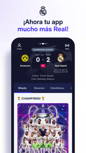 Real Madrid screenshot