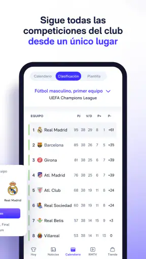 Real Madrid screenshot