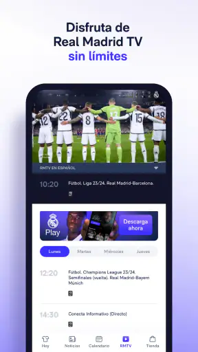 Real Madrid screenshot
