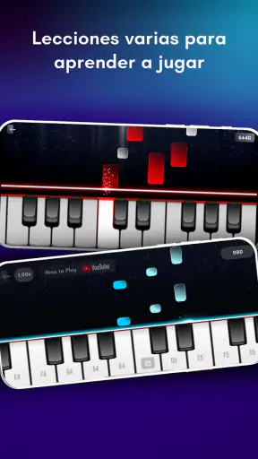Real Piano teclado electrónico screenshot