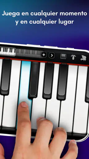 Real Piano teclado electrónico screenshot