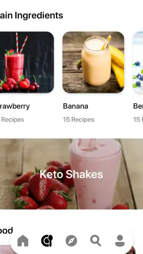 Recetas de batidos saludables screenshot