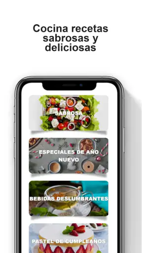 Recetas de cocina caseras screenshot