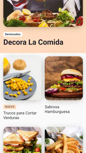 Recetas de cocina caseras screenshot