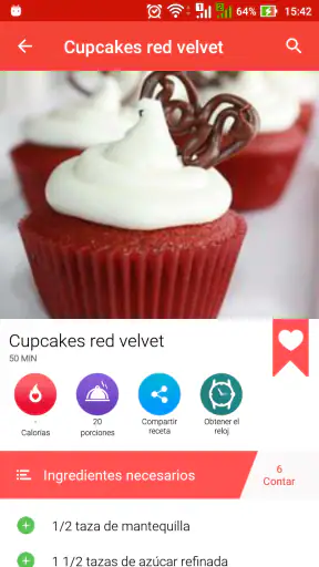 Recetas de pasteles screenshot