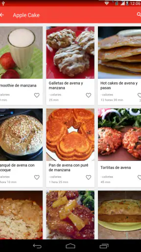 Recetas de pasteles screenshot