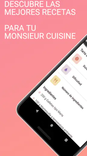 Recetas Monsieur Cuisine Conne screenshot