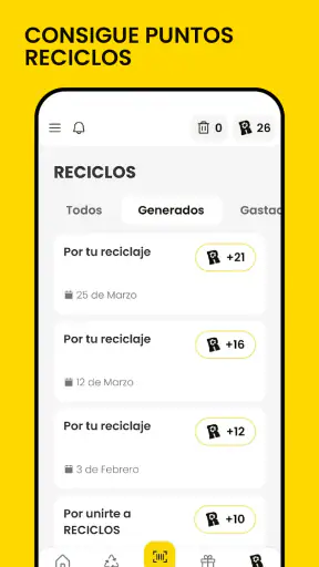 RECICLOS: tu app para reciclar screenshot