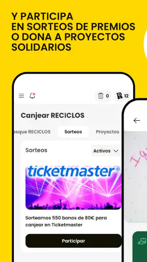 RECICLOS: tu app para reciclar screenshot