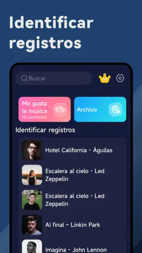 Reconocer Canción- Song Finder screenshot