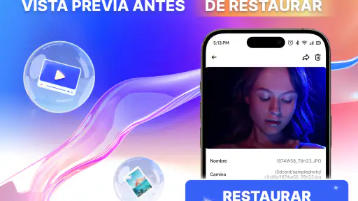 Recupera archivos y fotos screenshot