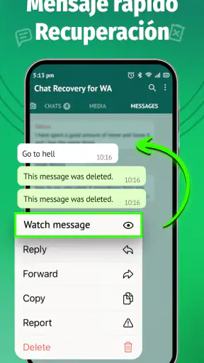 ¡Recupera menses eliminados! screenshot