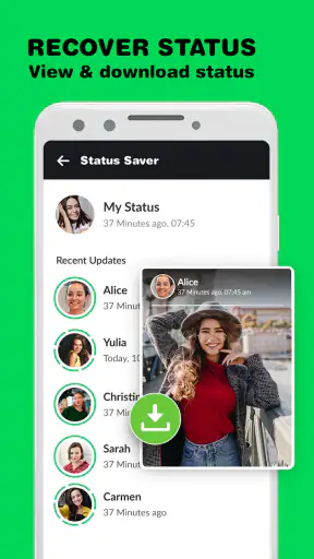 Recuperado Mensajes Borrados screenshot