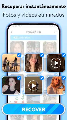 Recuperar Fotos Borradas App screenshot